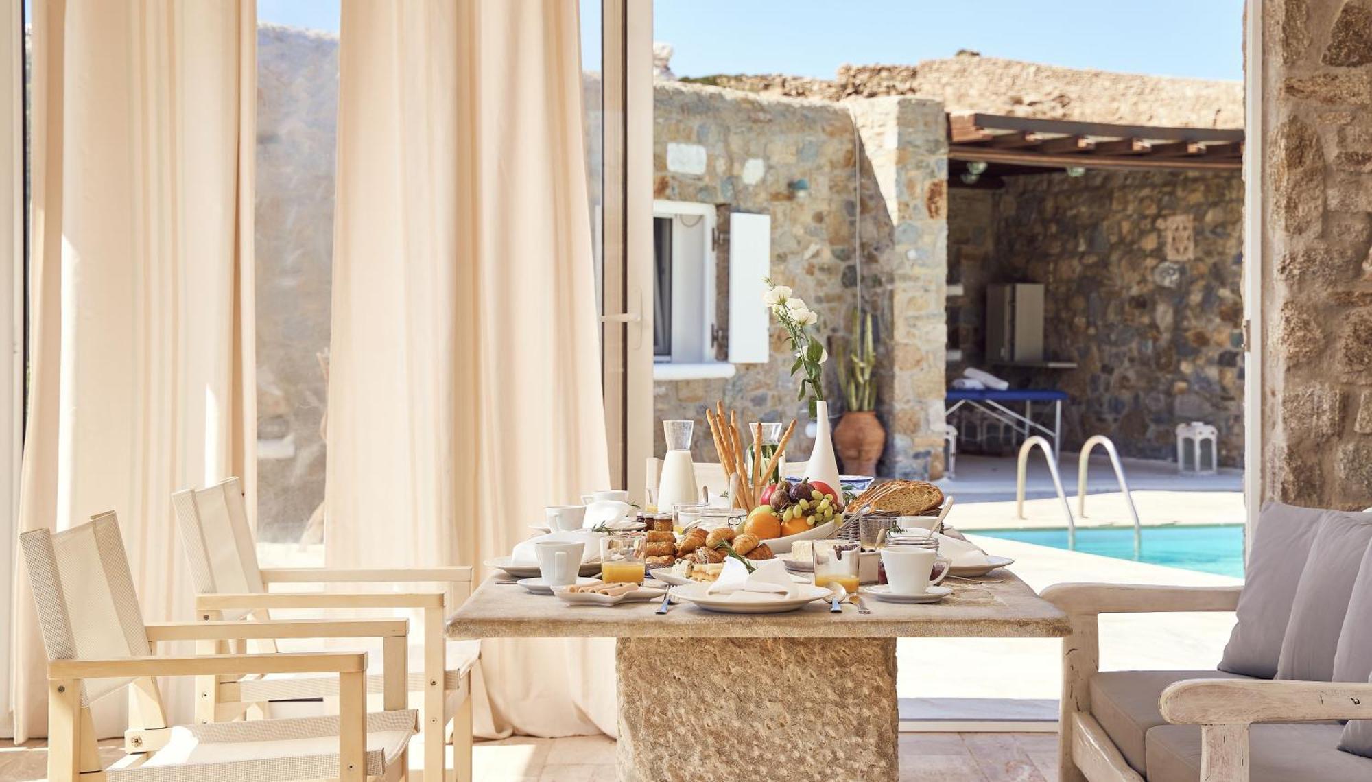 Villa Petrolefko By Ethos Hospitality Ornos  Exterior photo